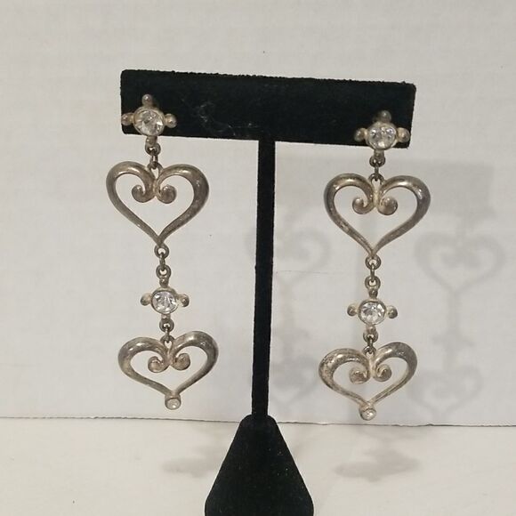 Vintage super retro antique Earrings 2 sets - Picture 10 of 16